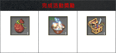 完成活動獎勵2